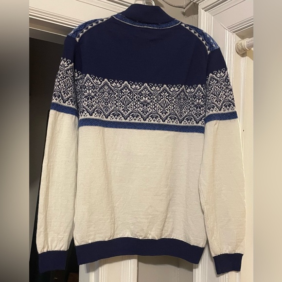 ICEWEAR Hamar Classic Men's Norwegian Sweater White Size L - Picture 4 of 5